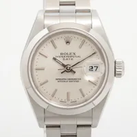 ロレックス オイスターパーペチュアルデイト 79160 SS SS AT シルバー文字盤 あまりごま2