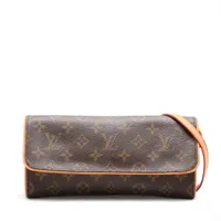 ヴィトン モノグラム ポシェットツインGM M51852 ブラウン