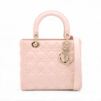 クリスチャンディオール レディディオール カナージュ レザー 2WAY