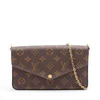 ヴィトン モノグラム ポシェット フェリシー M81896 ブラウン