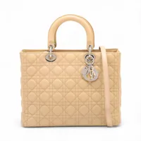 百*子様 【美品】ディオール レディディオール ハンドバッグ 2way カナージ クリスチャンディオール レディディオール カナージュ レザー 2WAY