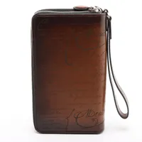 ベルルッティ カリグラフィ レザー オーガナイザー ブラウン A4167983