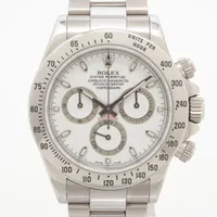 ロレックス コスモグラフデイトナ 116520 SS SS AT ホワイト文字盤 あまりごま2
