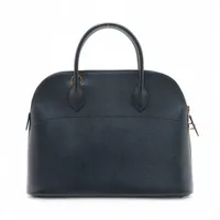 エルメス ボリード35 クシュベル ブルーインディゴ ブラック ゴールド金具 黒 エルメス ボリード35 クシュベル ブルーインディゴ ブラック ゴールド