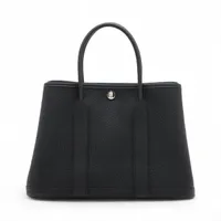 エルメス ガーデンパーティ30 TPM ネゴンダ ブラック シルバー金具 K:2025年