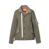 サカイ 25AW ナイロン MA-1 1 メンズ カーキ SCM-244 Oxford Blouson