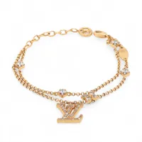 ヴィトン M00373 コリエ グローリー V LE0241 ブレスレット GP×ライン