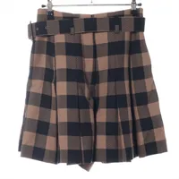 ★交渉可！★クリスチャンディオール　ウールスカート／42 クリスチャンディオール ウール スカート I42 レディース ブラック