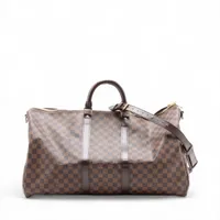 ヴィトン ダミエ キーポルバンドリエール55 N41414 ブラウン