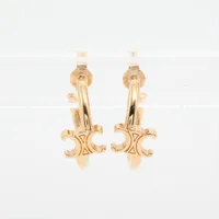 セリーヌ トリオンフ ピアス(両耳用) GP ゴールド A4171482｜中古