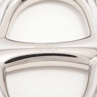 エルメス シェーヌダンクル スカーフリング GP シルバー A4171937