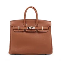 エルメス バーキン25 ルトゥルネ トゴ ゴールド シルバー金具 C:2018年