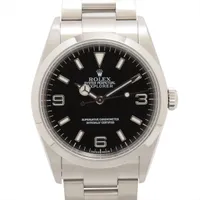 ロレックス エクスプローラーⅠ 114270 SS SS AT ブラック文字盤