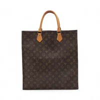 ヴィトン モノグラム サックプラ M51140 ブラウン