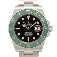 ロレックス サブマリーナーデイト 126610LV SS SS AT ブラック文字盤