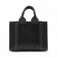 イヴサンローラン ミューズトゥ レザー ハンドバッグ ブラック