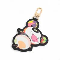 ヴィトン×村上隆 M13670 アルマBB チャーム GP×革 マルチカラー