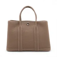 エルメス ガーデンパーティ30 TPM ネゴンダ エトゥープ シルバー金具 K:2025年