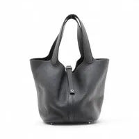 エルメス ピコタンロック22 MM トリヨンクレマンス ブラック シルバー金具 Y:2020年