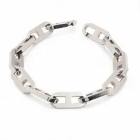 エルメス マイヨン ブレスレット T5 メタル シルバー AH024089｜中古