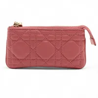 ディオール レディディオール カナージュ レザー フラグメントケース