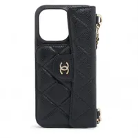 pro キャビアスキン　15 iPhone CHANEL Max メルカリ - キャビアスキン ケース MAX 15PRO iPhone 美品】CHANEL マトラッセ iPhoneアクセサリー