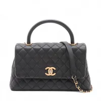 シャネル ココハンドル24 XS ラムスキン 2WAYショルダーバッグ