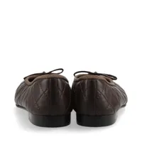 シャネル ココマーク マトラッセ レザー フラットパンプス 36.5C