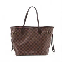 ヴィトン ダミエ ネヴァーフルMM N40599 ブラウン RFID反応あり