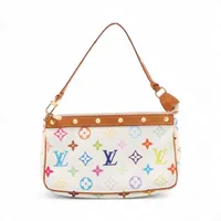 ヴィトン マルチカラー ポシェットアクセソワール M92649 ホワイト