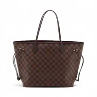 ヴィトン ダミエ ネヴァーフルMM N40599 ブラウン RFID反応あり