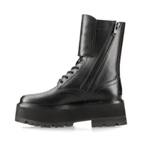 Celine Hedi Period 23SS Leather Boots 41 Men's Black BE0292 Logo