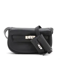 エルメス ケリームーヴ ヴォースイフト ブラック シルバー金具 K:2025