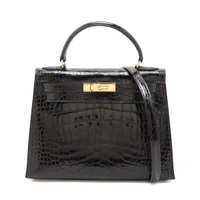 エルメス ケリー32 アリゲーター ヒマラヤ ゴールド金具 ○Y:1995年