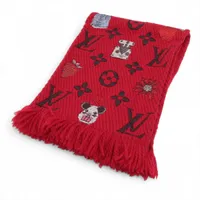 ヴィトン M75874 エシャルプ ロゴマニア レインボー GM0139 マフラー