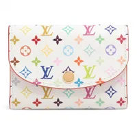 ヴィトン×村上隆 LV×TM マルチカラー ポルトモネロザリ M13399 PVC