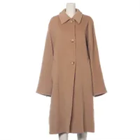 マックスマーラ ウール ロングコート J38 レディース ベージュ 32/02
