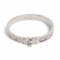 エルメス Hバングル クリッククラックPM ブレスレット GP×エナメル