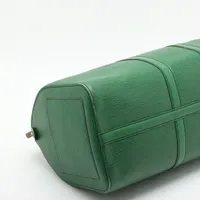 【LOUIS VUITTON】キーポル45 ボストンバッグ　エピレザー　グリーン ルイヴィトン (LOUIS VUITTON) エピ キーポル 45 グリーン（M42974