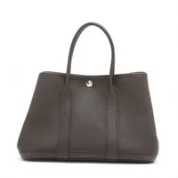 本日限定値下げ！HERMES ガーデンパーティー　TPM エルメス ガーデンパーティ30/TPM ブルーザンジバル ネゴンダ シルバー