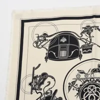 エルメス カレ80 FRANGE HOMME EX LIBRIS フリンジ オム エクス