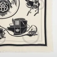 エルメス カレ80 FRANGE HOMME EX LIBRIS フリンジ オム エクス