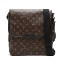 ルイヴィトン☆モノグラム マカサー バスMM M56715 ルイ・ヴィトン バス MM モノグラム マカサー M56715 ブラウン｜ルイ