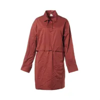 ヴァレンティノ ウール×シルク ワンピース 38 レディース レッド