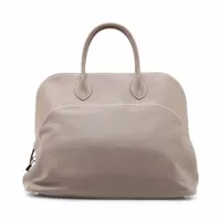 エルメス ボリードリラックス40 ヴォーシッキム ブラック シルバー金具