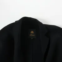 専用　美品　ドゥロワー　黒 ウール ピーコート 38 TREOVER ピーコート pコート 「8色展開」活躍期待のウールタッチ