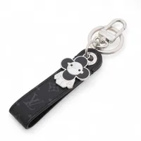 ヴィトン M60071 ポルトクレシェンヌ キーホルダー メタル ゴールド