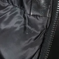 モンクレール GEBROULAZ 21年 レザー×ナイロン ダウンジャケット 1 