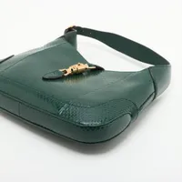 GUCCI ニュージャッキー パイソンショルダーバッグ GUCCI☆ジャッキー 1961 パイソン スモール バッグ☆すぐ届く！ (GUCCI