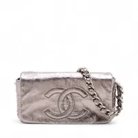 シャネル ココマーク ヴィンテージカーフ チェーンショルダーバッグ